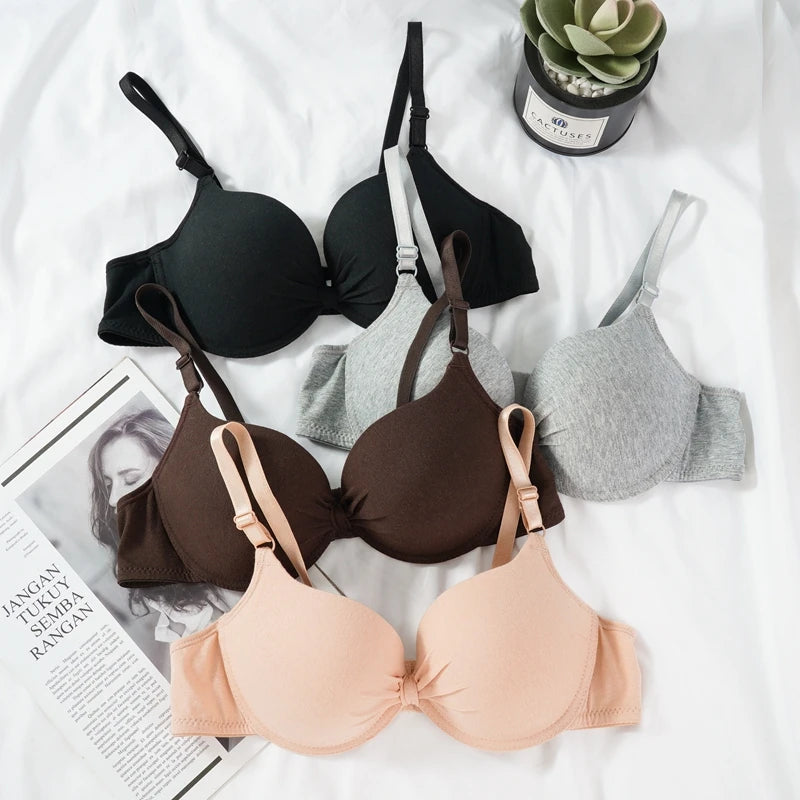 Cotton Push Bra