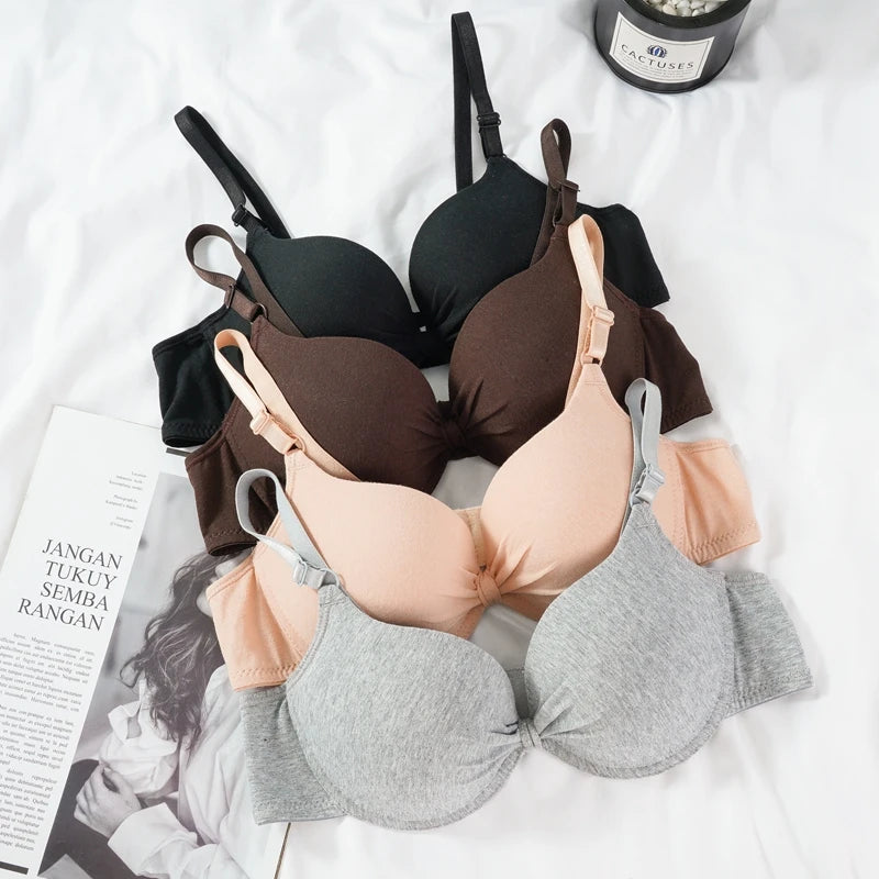 Cotton Push Bra
