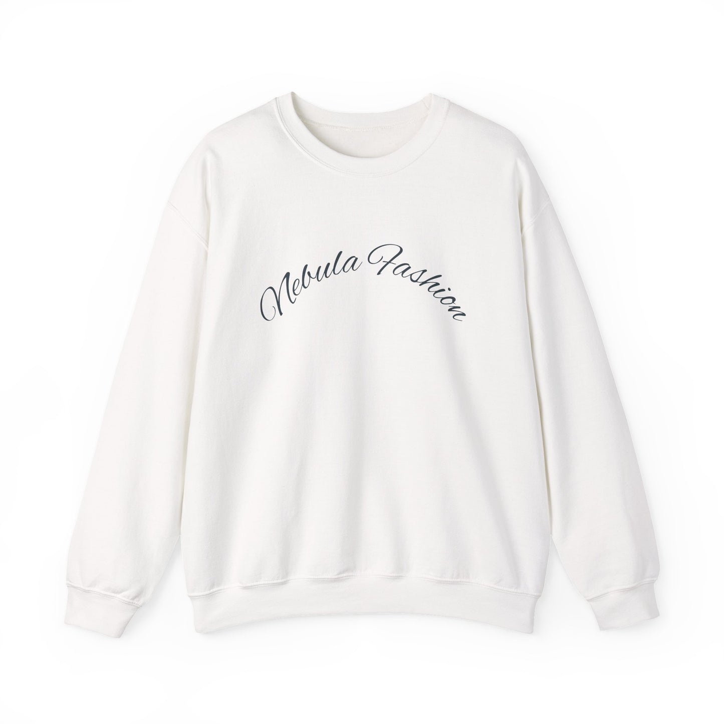 Galaxy Hair Crewneck Sweatshirt — Cosmic Woman Illustration