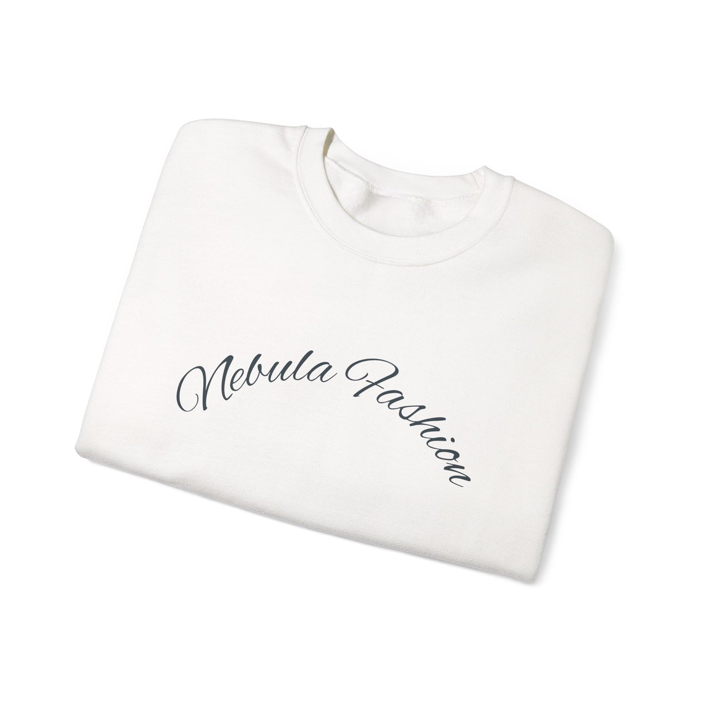 Galaxy Hair Crewneck Sweatshirt — Cosmic Woman Illustration