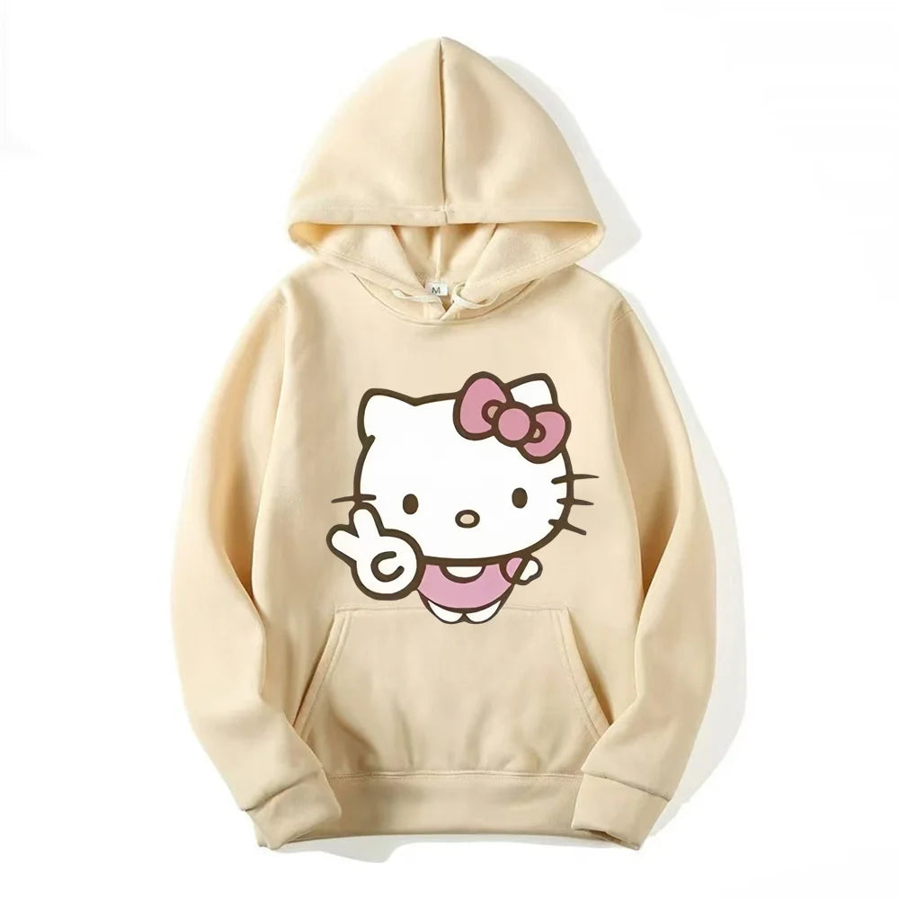 Hello Kitty Cartoon  Hoodie