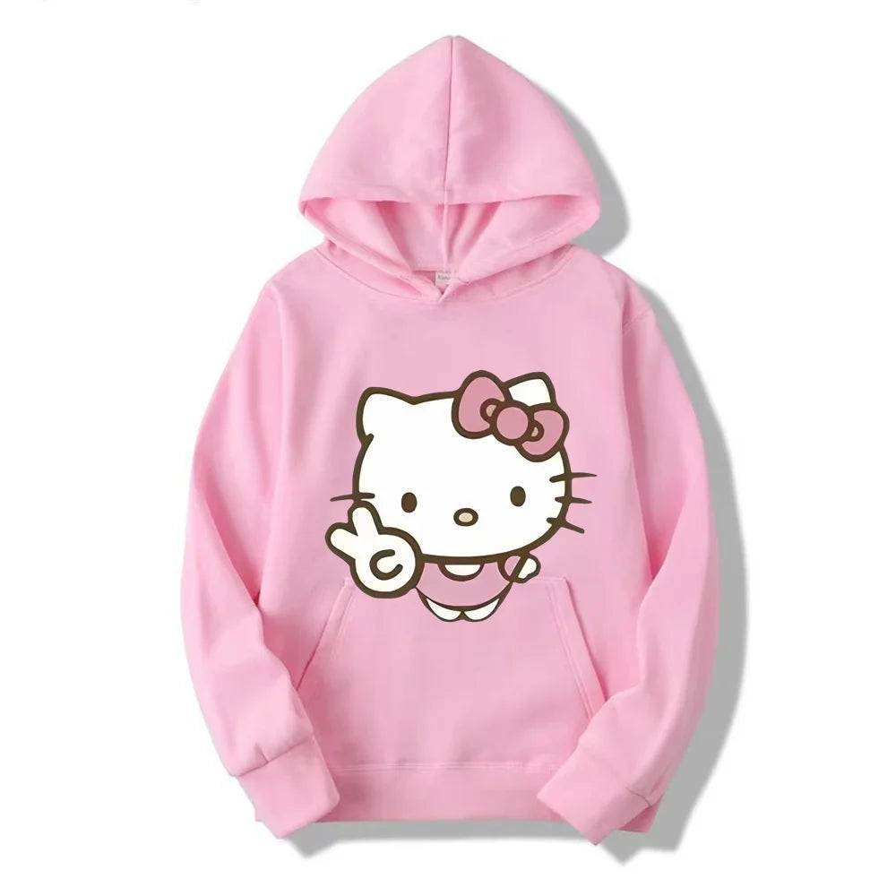 Hello Kitty Cartoon  Hoodie