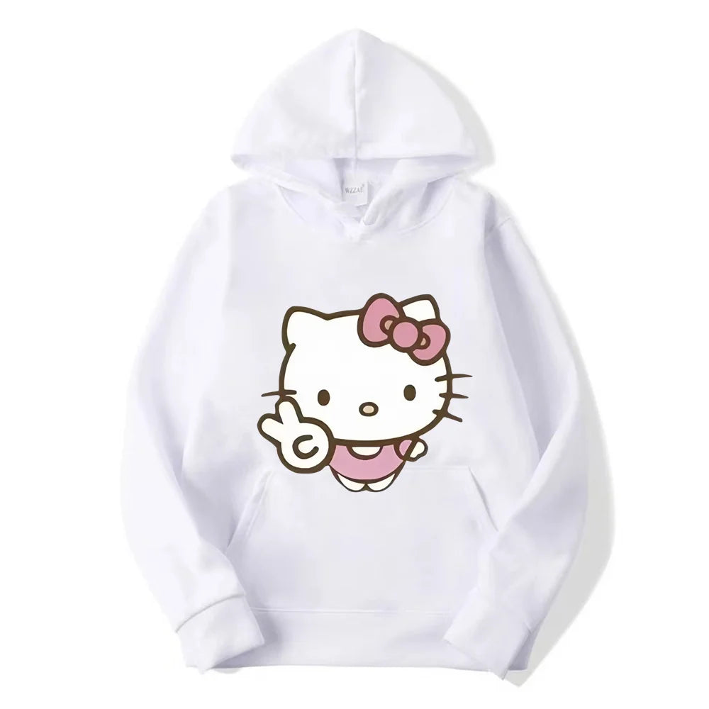 Hello Kitty Cartoon  Hoodie