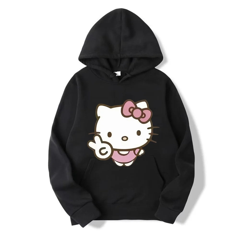 Hello Kitty Cartoon  Hoodie