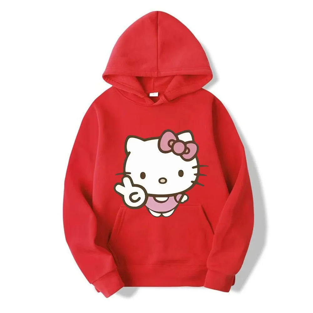 Hello Kitty Cartoon  Hoodie