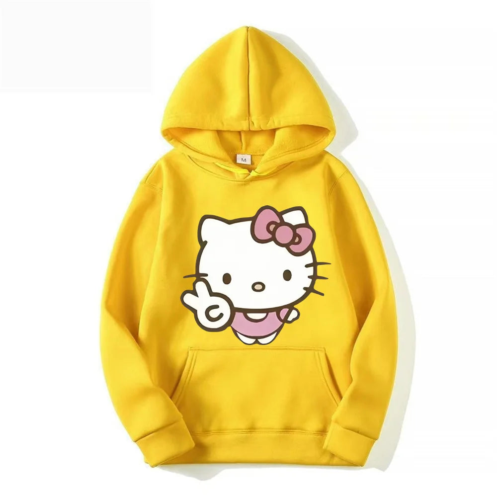 Hello Kitty Cartoon  Hoodie